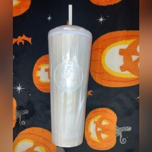 Elegant Starbucks White Tumbler